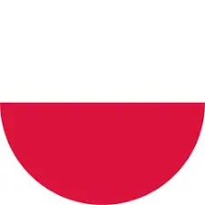 Poland Flag Round
